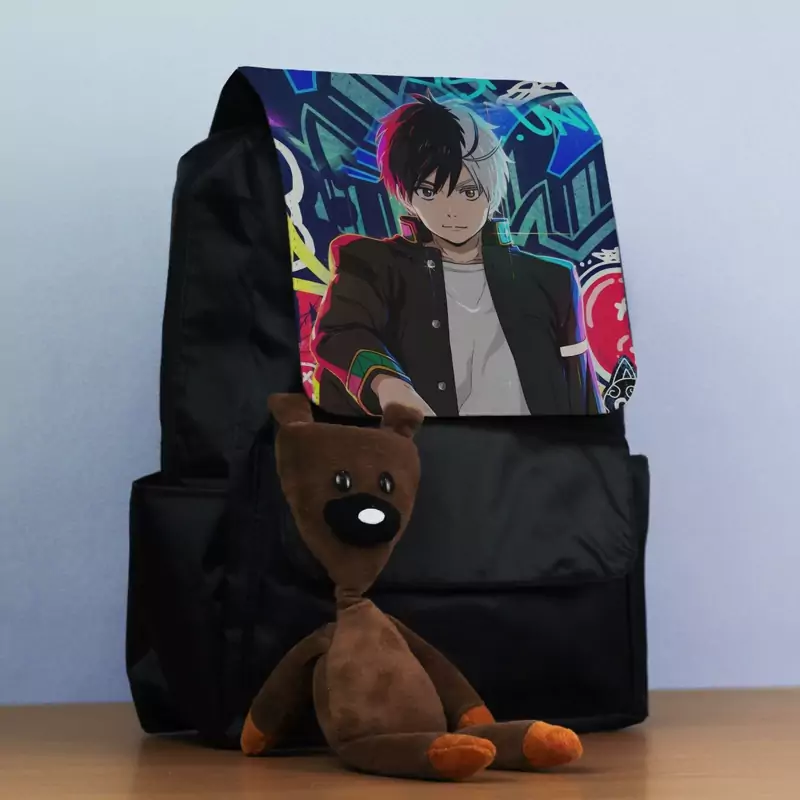 کوله پشتی طرح انیمه بادشکن wind breaker anime
