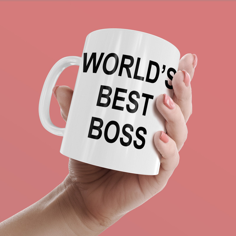 ماگ طرح The Office مدل World's Best Boss