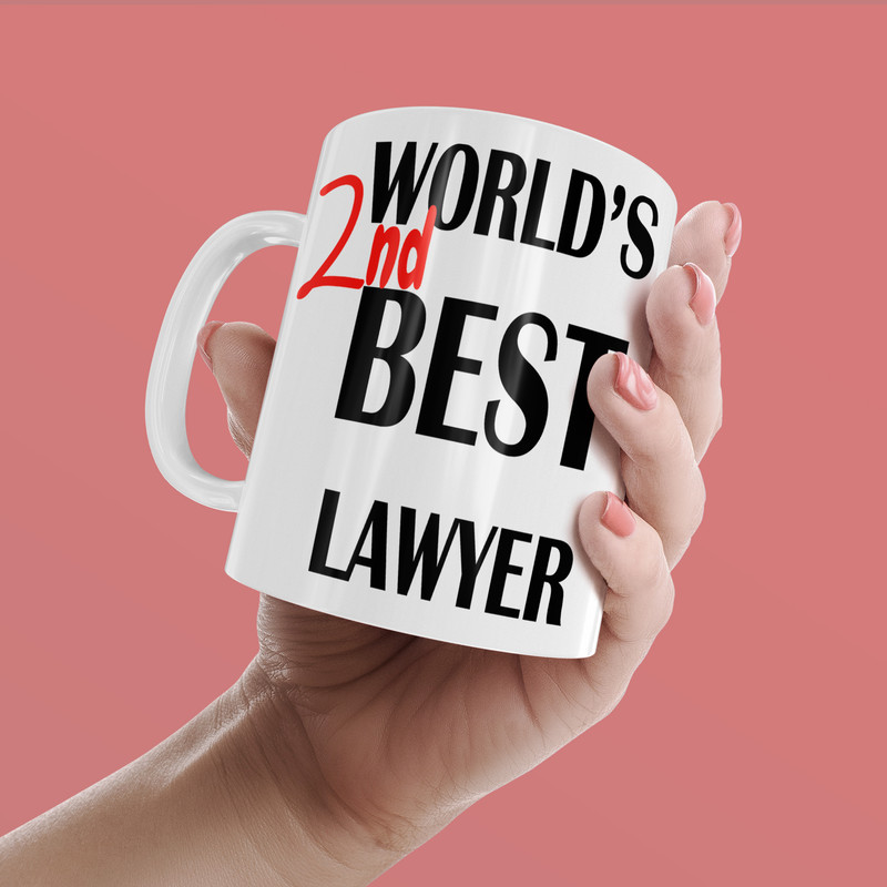 ماگ طرح Better Call Saul مدل World's 2nd Best Lawyer